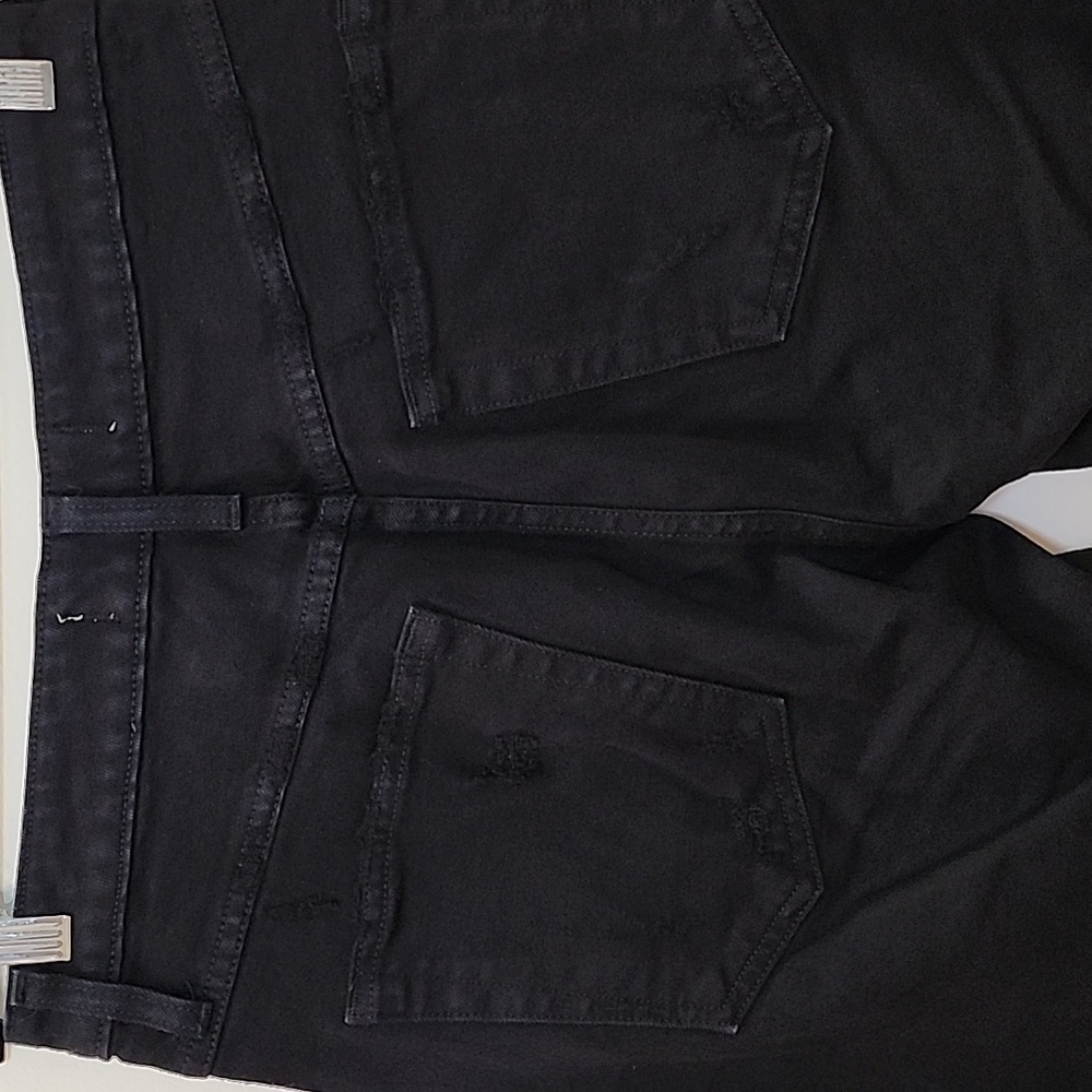 Amo Denim Bella Jean Black Oak High-waisted Size 29 - Picture 13 of 16